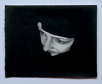 Broomberg & Chanarin, "Spirit Is A Bone: The Carpenter." Lampblack carbon transfer print, 11x14 inches. Published by The ƒ/Ø Project, 2018.