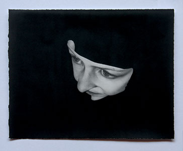 Broomberg & Chanarin, "Spirit Is A Bone: The Carpenter." Lampblack carbon transfer print, 11x14 inches. Published by The ƒ/Ø Project, 2018.