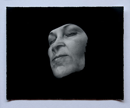 Broomberg & Chanarin, "Spirit Is A Bone: The Dance Teacher." Lampblack carbon transfer print, 11x14 inches. Published by The ƒ/Ø Project, 2018.