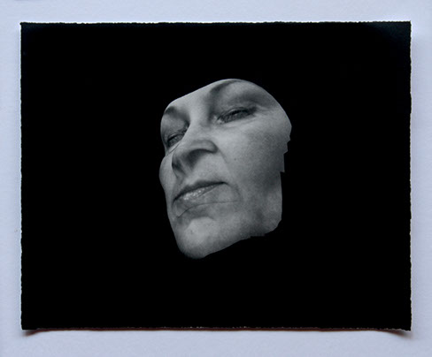 Broomberg & Chanarin, "Spirit Is A Bone: The Dance Teacher." Lampblack carbon transfer print, 11x14 inches. Published by The ƒ/Ø Project, 2018.