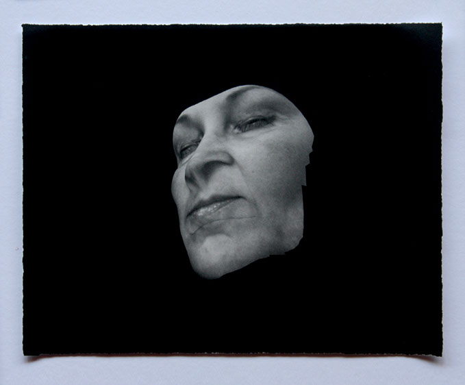 Broomberg & Chanarin, "Spirit Is A Bone: The Dance Teacher." Lampblack carbon transfer print, 11x14 inches. Published by The ƒ/Ø Project, 2018.