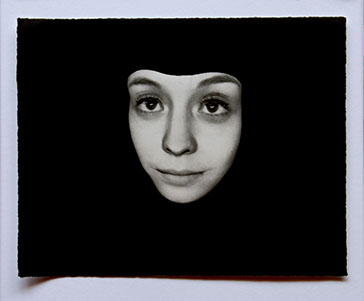 Broomberg & Chanarin, "Spirit Is A Bone: The Hiker." Lampblack carbon transfer print, 11x14 inches. Published by The ƒ/Ø Project, 2018.