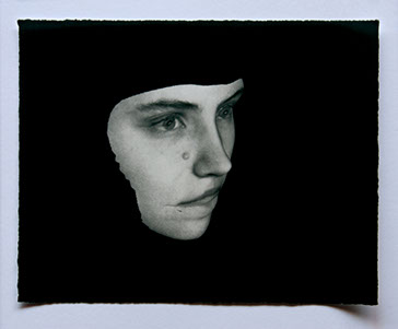 Broomberg & Chanarin, "Spirit Is A Bone: The Revolutionary." Lampblack carbon transfer print, 11x14 inches. Published by The ƒ/Ø Project, 2018.