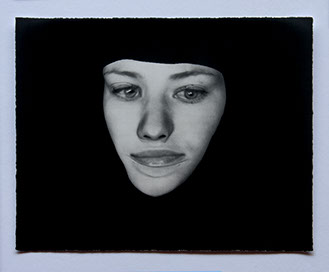 Broomberg & Chanarin, "Spirit Is A Bone: The Widow." Lampblack carbon transfer print, 11x14 inches. Published by The ƒ/Ø Project, 2018.