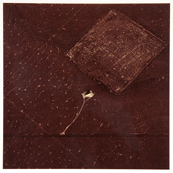 David Maisel portfolio, "Proving Ground," albumen print, 2 of 9, 2017.