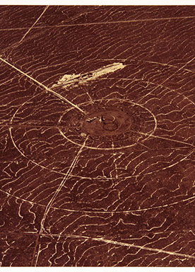 David Maisel portfolio, "Proving Ground," albumen print, 1 of 9, 2017.