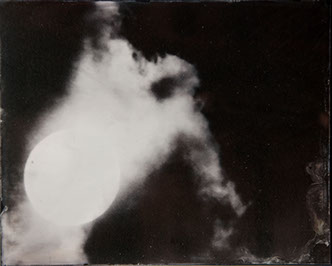 Michelle Stuart, "Night Over Alice Springs (detail)," 9 ambrotypes, panel A3, 8x10 inches each. Published by The ƒ/Ø Project, 2018.