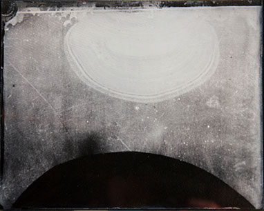 Michelle Stuart, "Night Over Alice Springs (detail)," 9 ambrotypes, panel C1, 8x10 inches each. Published by The ƒ/Ø Project, 2018.