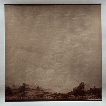 Matthew Ritchie, "Generation II" unique albumen print, 16x16 inches on 20x24 inch sheet. Published by The ƒ/Ø Project, 2022.
