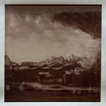 Matthew Ritchie, "Generation V" unique albumen print, 16x16 inches on 20x24 inch sheet. Published by The ƒ/Ø Project, 2022.