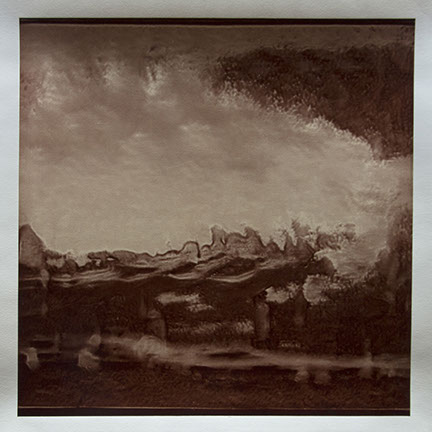 Matthew Ritchie, "Generation V" unique albumen print, 16x16 inches on 20x24 inch sheet. Published by The ƒ/Ø Project, 2022.