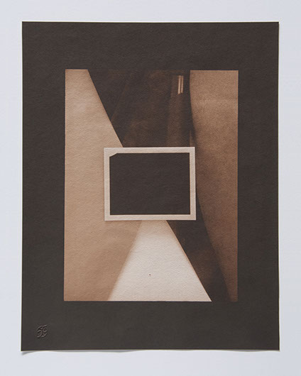 Paul Sepuya's "Exposure (_1140840)." One of six salt prints, each 10x7.5 inches on an 11x14 sheet. Published by The ƒ/Ø Project, 2020.