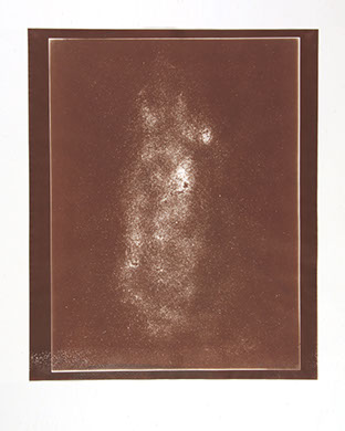 Alyson Shotz, "The Universe in a Grain of Salt #3,"salt print photogram, 14x17 inches. Published by The ƒ/Ø Project, 2019