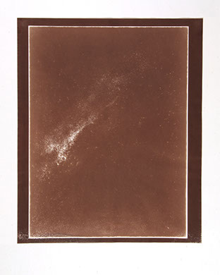 Alyson Shotz, "The Universe in a Grain of Salt #4,"salt print photogram, 14x17 inches. Published by The ƒ/Ø Project, 2019